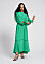 grön sidenklänning från &amp; Other stories