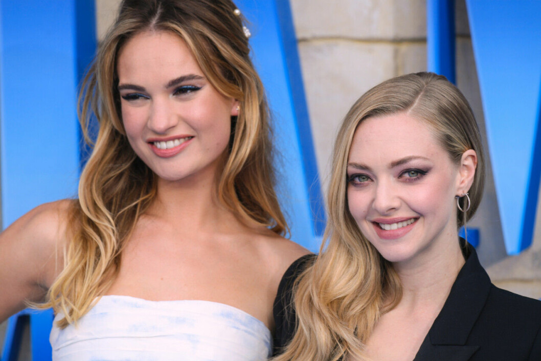 Amanda Seyfried och Lily James