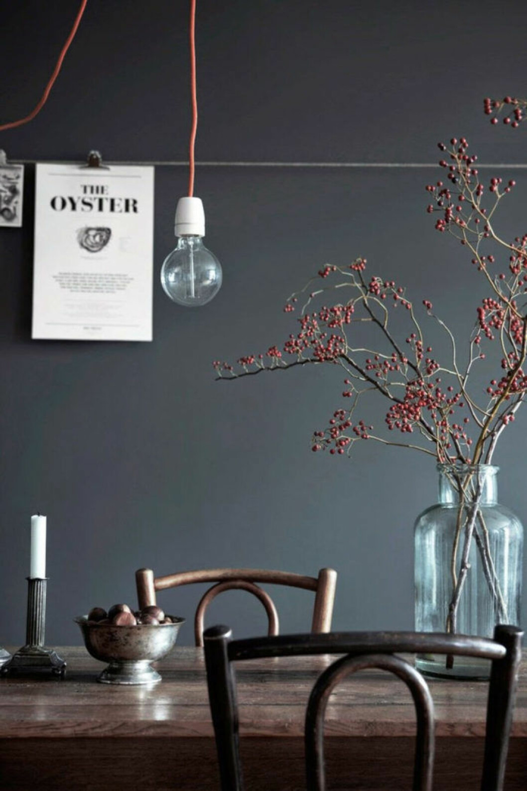 Foto: Marcus Lawett Styling: Hans Blomquist för <a href="http://www.fastighetsbyran.se/" target="_blank" rel="noopener">Fastighetsbyrån</a> Använd bär som prydnad.