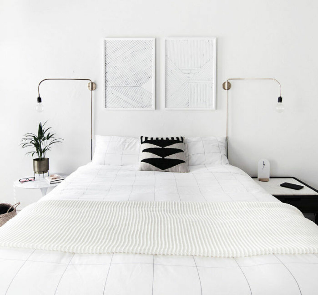 Foto: Homey Oh My Säng med lyxiga två sänglampor
