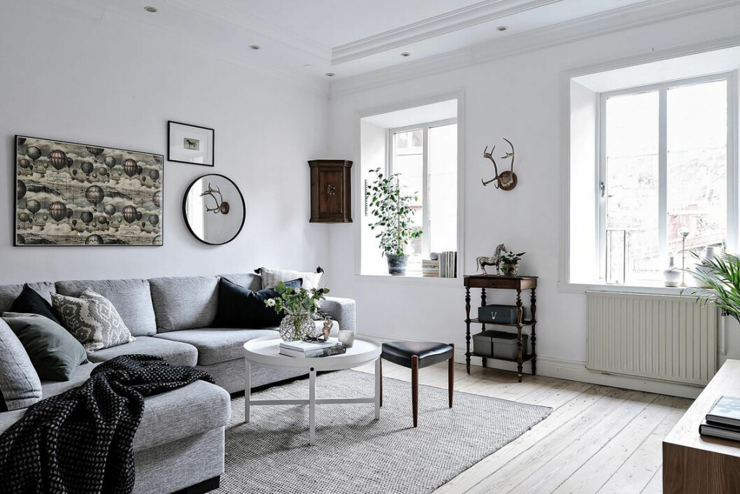 Foto: <a href="http://www.alencordic.se/" target="_blank" rel="noopener">Alen Cordic</a> Styling: <a href="http://bybon.se/" target="_blank" rel="noopener">By Bon</a> för <a href="http://www.bjurfors.se" target="_blank" rel="noopener">Bjurfors</a>/mäklare: Charlotta Lenhammar Mixa gammalt och nytt.