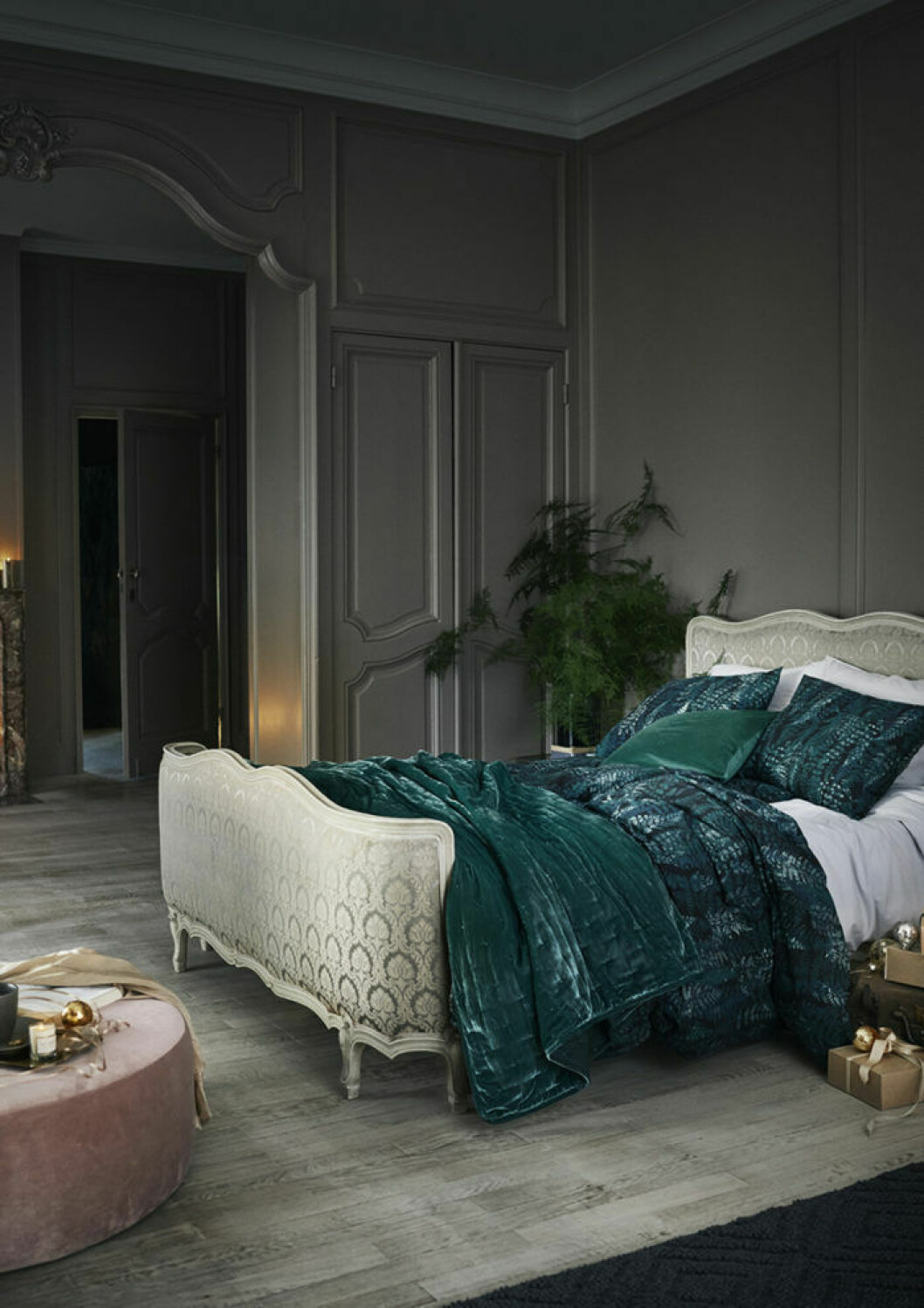 Foto: H&M Home Tunga tyger skapar känsla i sovrummet.
