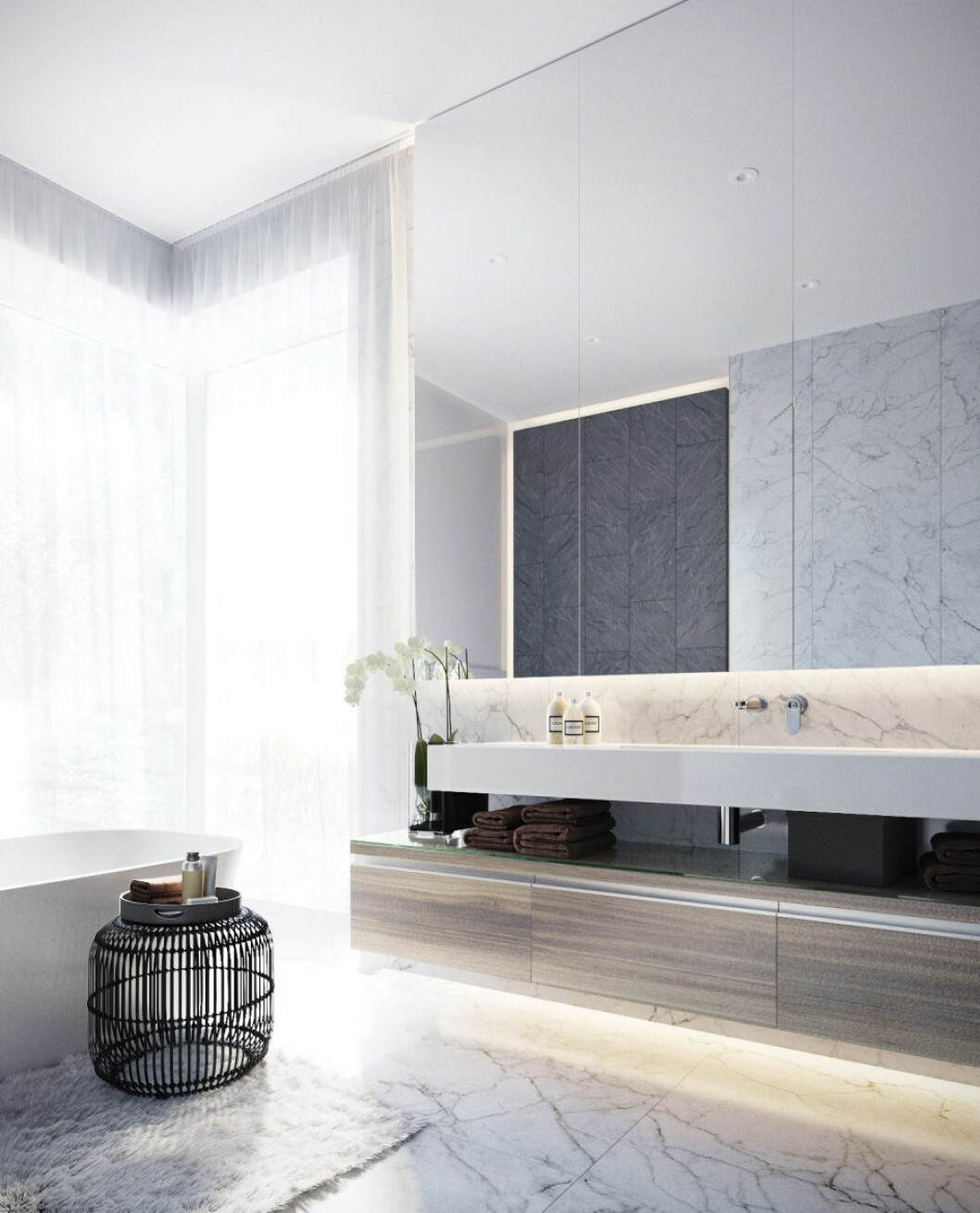 Via: <a href="http://3ddd.ru/galleries/gallery/bathroom_48" target="_blank" rel="noopener">3ddd</a> Jättespegel i badrum