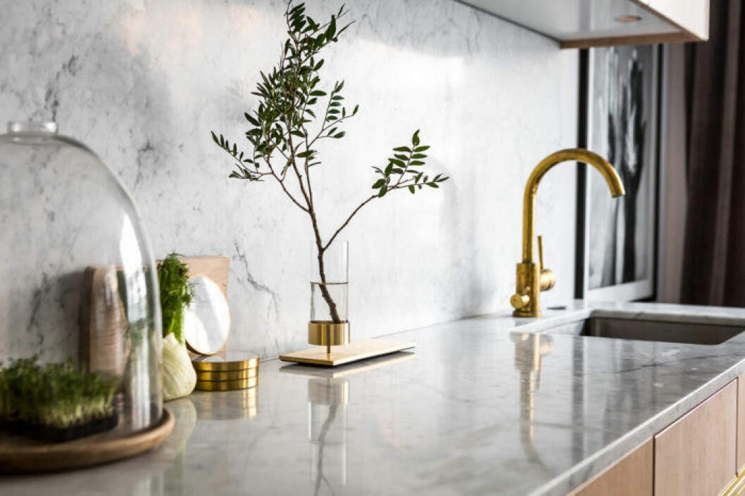 Foto: Henrik Nero Styling: Stylingbolaget för <a href="http://mohv.se/" target="_blank" rel="noopener">MOHV</a> Detaljbild på köksbänk