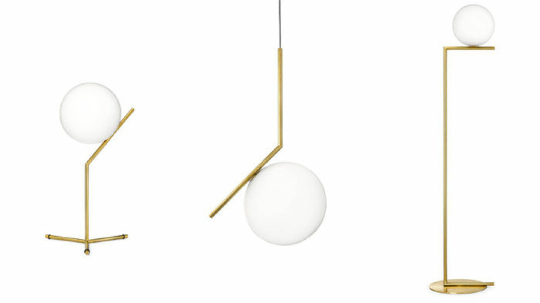 IC Lights från Flos, formgiven av Michael Anastassiades. <a href="http://clk.tradedoubler.com/click?p=295040&a=3067251&g=0&url=https%3A%2F%2Froyaldesign.se%2Fic-lights-t1-bordslampa-hog%23%2F129927" target="_blank" rel="noopener">Bordslampan finns här</a>, <a href="http://clk.tradedoubler.com/click?p=295040&a=3067251&g=0&url=https%3A%2F%2Froyaldesign.se%2Fic-lights-s2-taklampa%23%2F130012" target="_blank" rel="noopener">Taklampan finns här</a> och <a href="http://clk.tradedoubler.com/click?p=295040&a=3067251&g=0&url=https%3A%2F%2Froyaldesign.se%2Fic-lights-f2-golvlampa%23%2F129996" target="_blank" rel="noopener">golvlampan finns att köp här</a>. IC Lights från Flos.