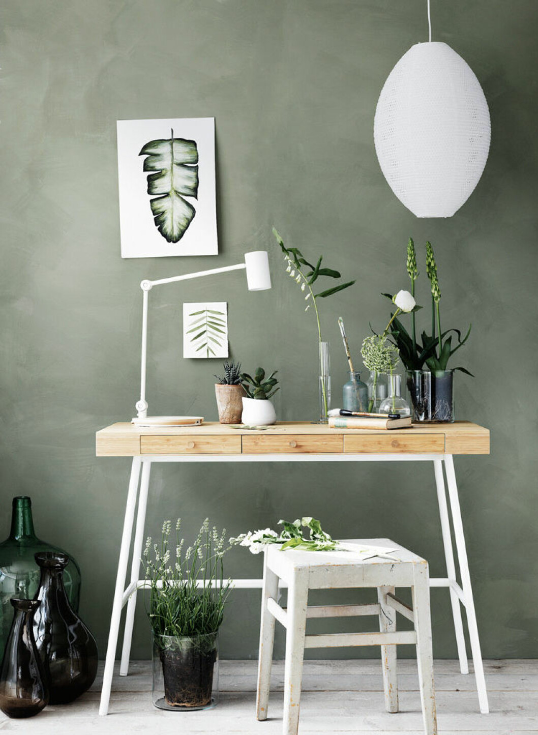 Foto: Ragnar Ómarsson/<a href="http://livethemma.ikea.se/sommar-med-lillasen/" target="_blank" rel="noopener">Ikea Livet Hemma</a> Ikea skrivbord