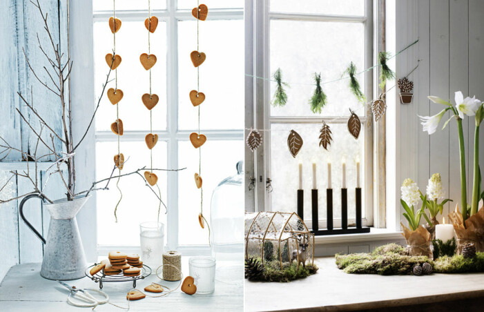 Så gör du en girlang av pepparkakor