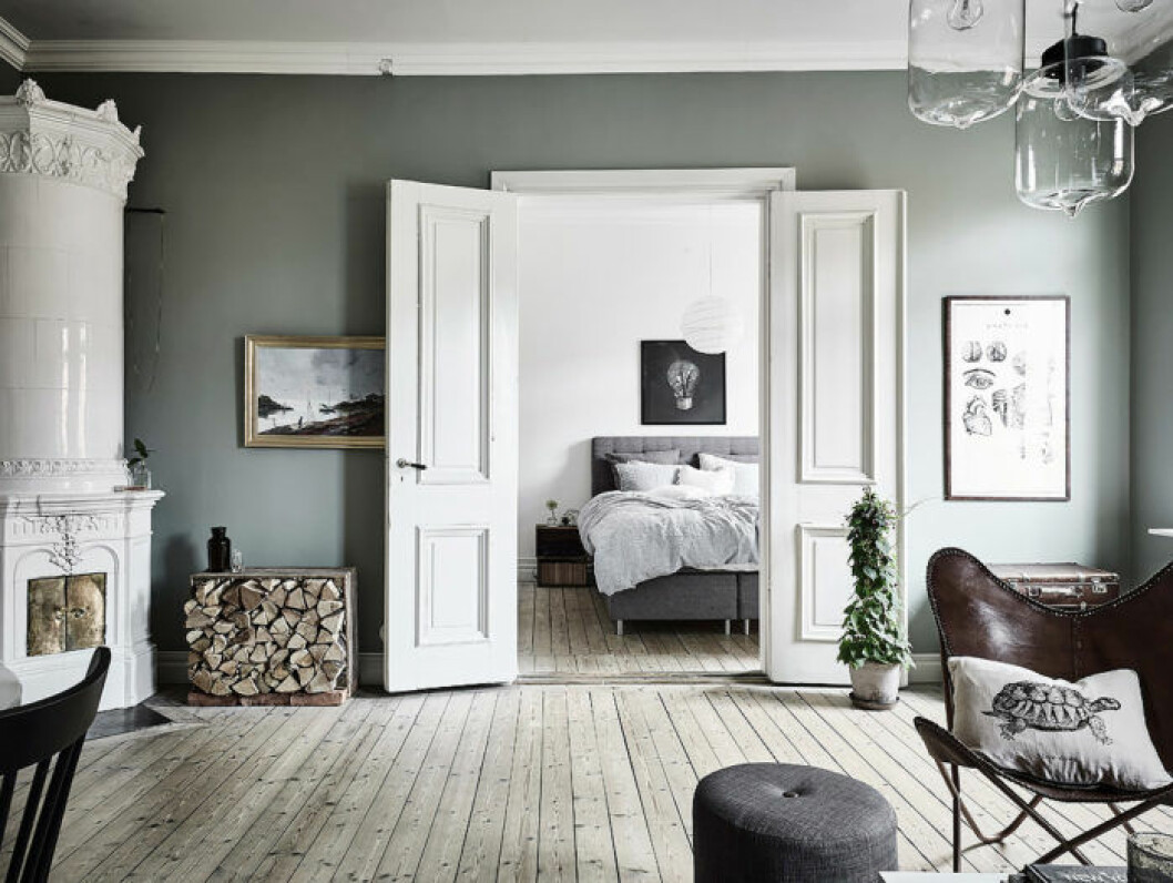 Foto: <a href="http://www.andersbergstedt.com/" target="_blank" rel="noopener">Anders Bergstedt</a> för <a href="http://entrancemakleri.se/" target="_blank" rel="noopener">Entrance</a> 04. gron-vaggar-skandinavisk