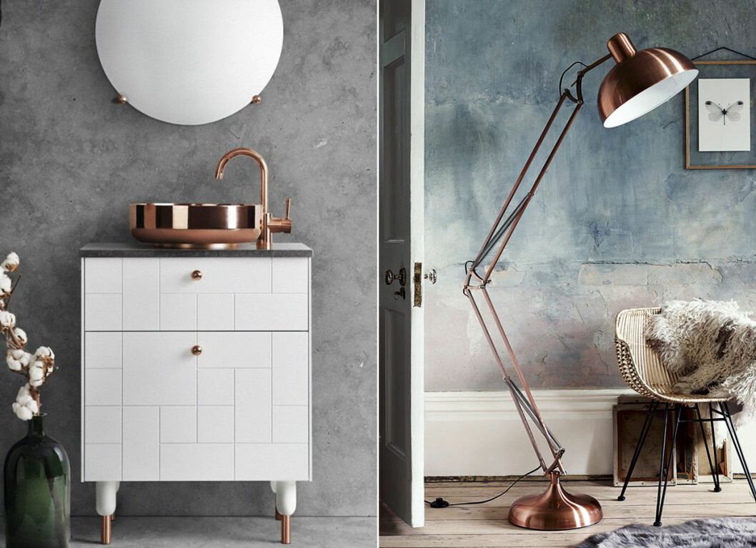 Foto: <a href="http://www.superfront.com/se/" target="_blank">Superfront</a> / <a href="http://www.coxandcox.co.uk/bestsellers/tore-floor-lamp-copper" target="_blank">Cox & Cox</a> 05. trender2