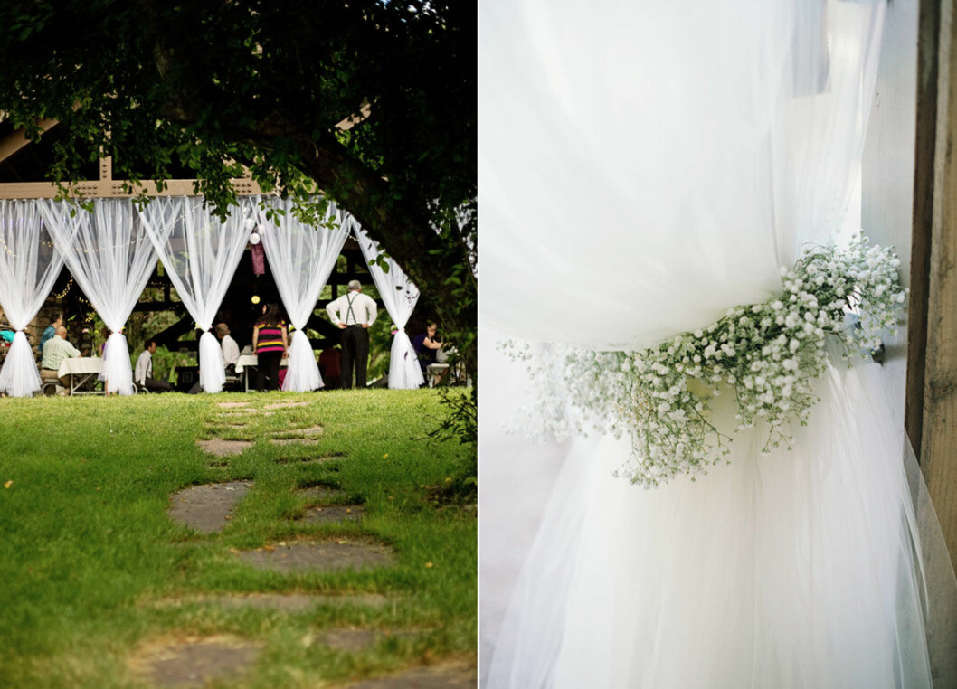 Foto via: <a href="http://weddingblogspot.com/planning-a-wedding-how-long-does-it-take.html" target="_blank" rel="noopener">Wedding celebration</a> / <a href="http://www.stylemepretty.com/vault/image/1459866" target="_blank" rel="noopener">The vault</a> Utomhusbröllop