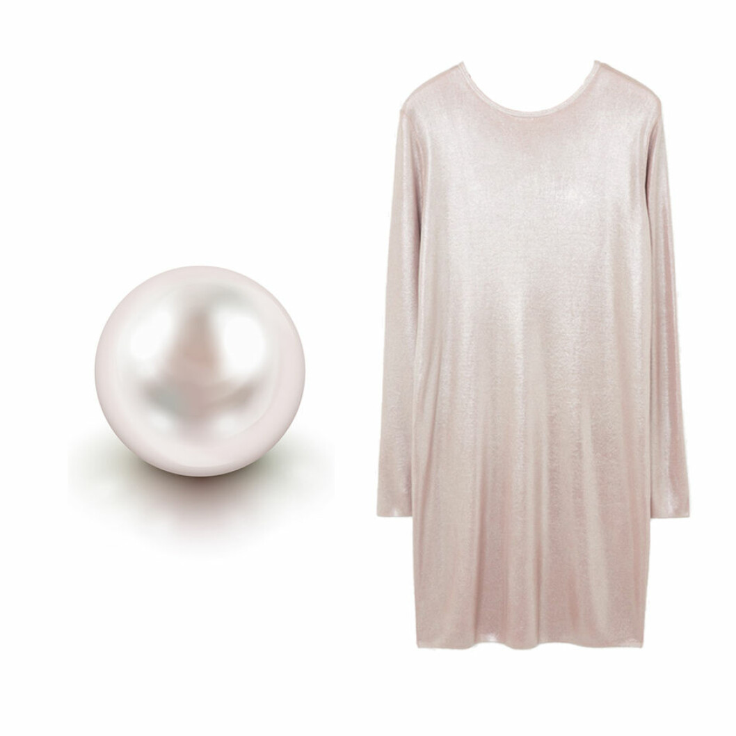Klänning, <a href="http://www.cosstores.com/se/Women/Dresses/Metallic_coated_dress/46881-57035906.1#c-24480" target="_blank" rel="noopener">Cos</a> 06-juni-parla
