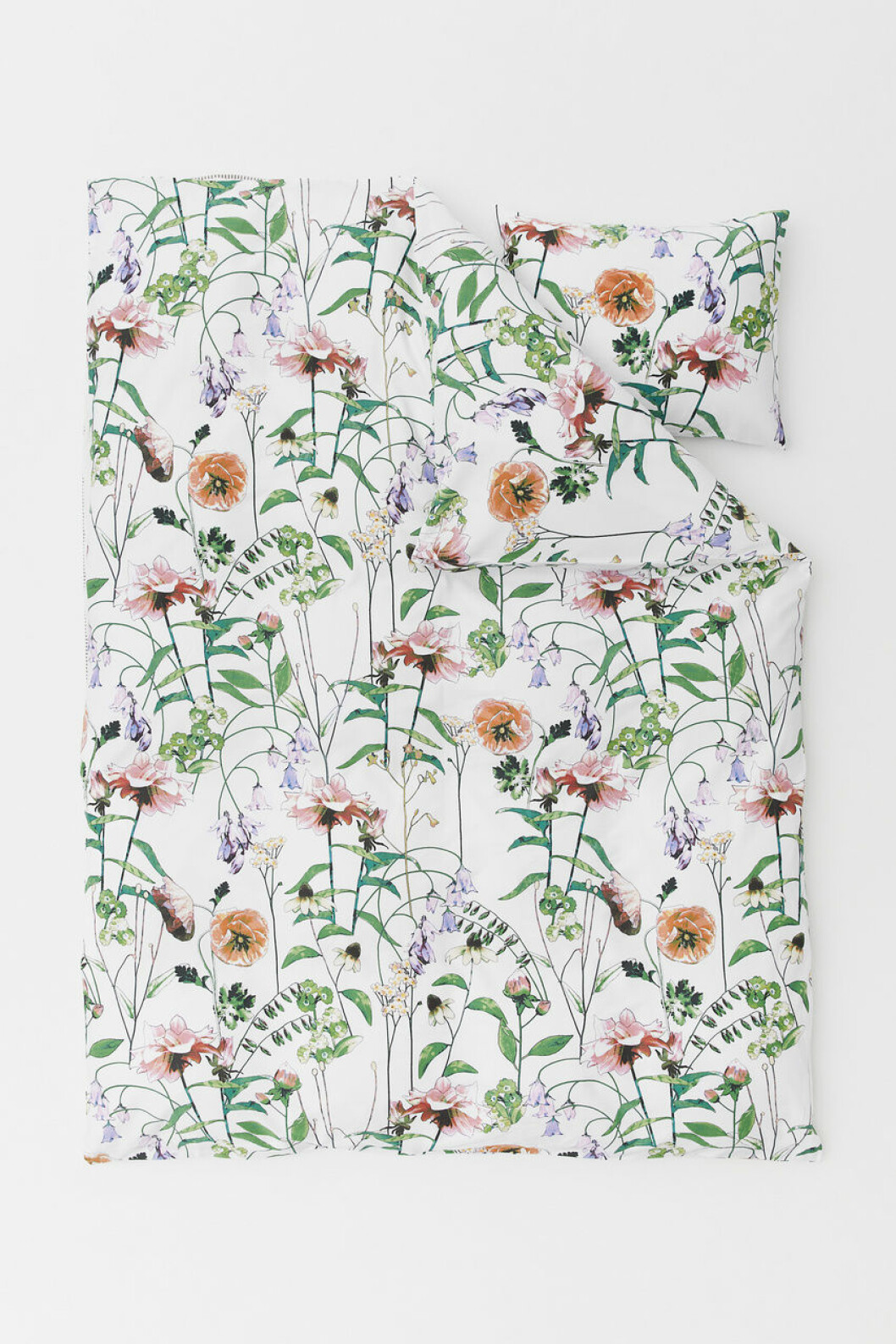 Blommigt bäddset, H&M Home 2019