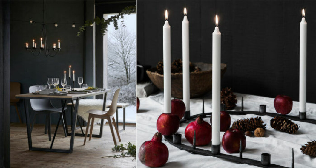 Foto: Ikea / Granit Dekorera med svarta detaljer.