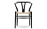 Den ikoniska Y-stolen är trendig på Hemnet.