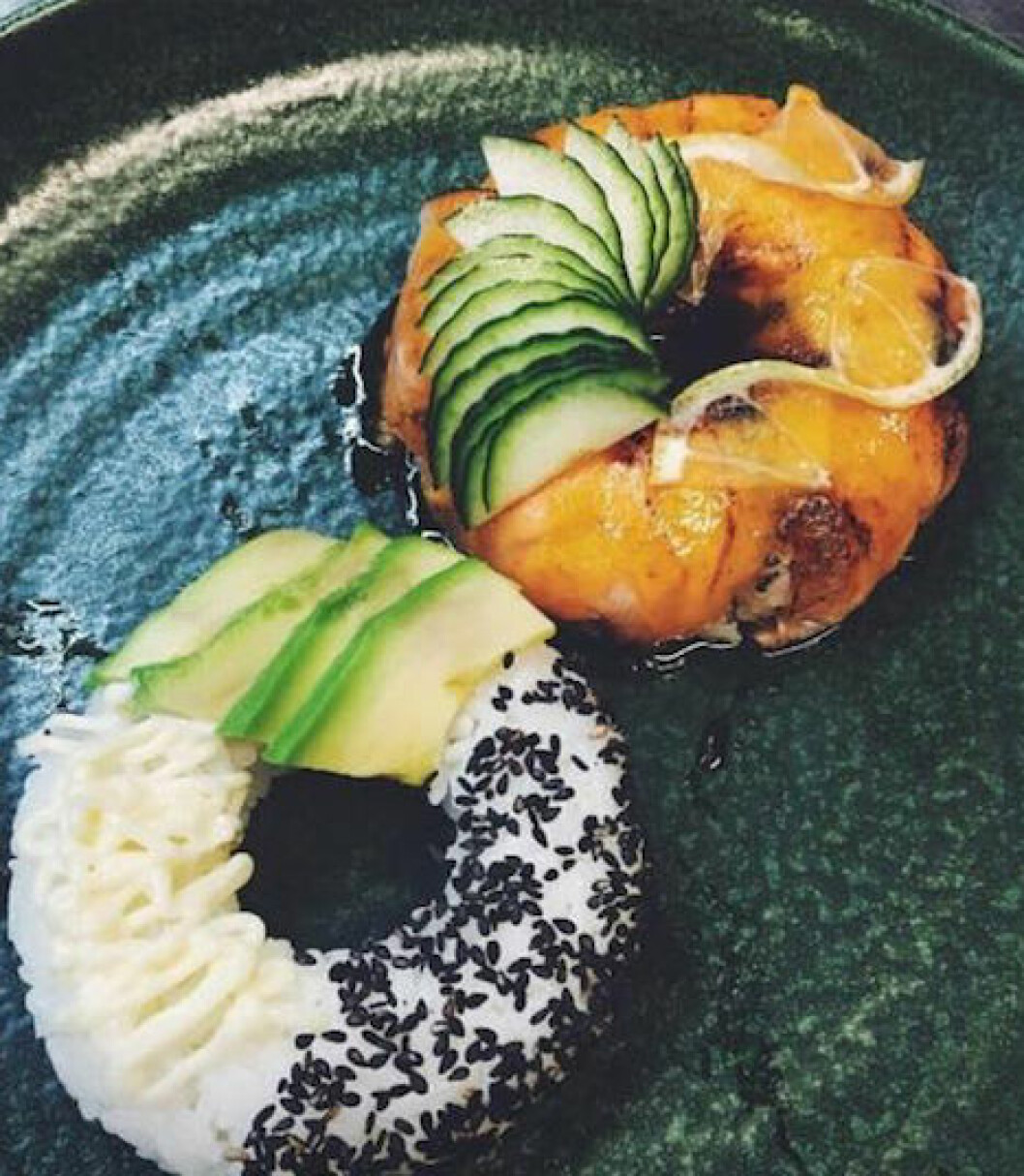 Foto: Instagram/<a href="https://www.instagram.com/p/BGvoAzJpslA/" target="_blank" rel="noopener">cosasecuador</a> 08. sushi-donut