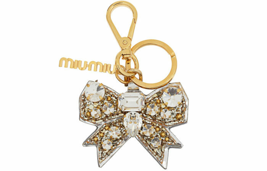 10. Nyckelring, 1971 kr, Miu Miu Net-a-porter.com