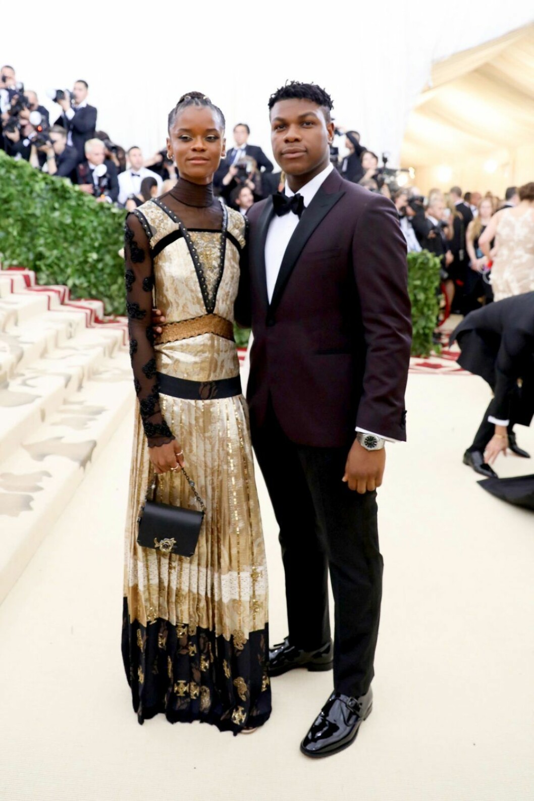 Letitia Wright och John Boyega