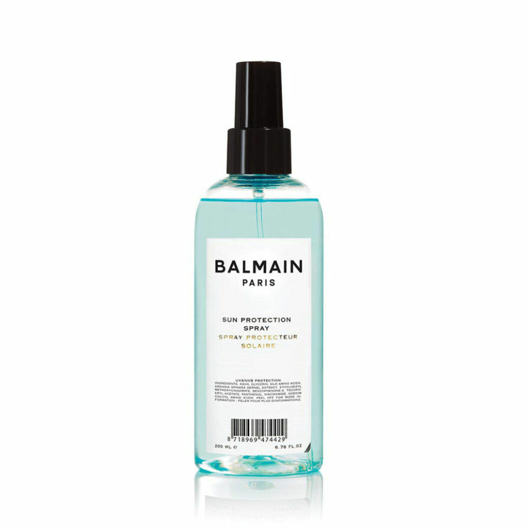Balmains Sun Protection Spray är sommarens mest modemässiga UV-spray. Klicka på bilden för att komma direkt till den. Balmains Sun protection spray