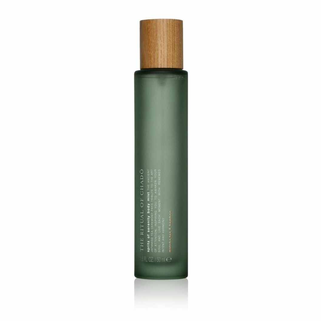 Rituals <em>The ritual of chado body mist</em> med bambu och matcha-te. Rituals The ritual of chado body mist