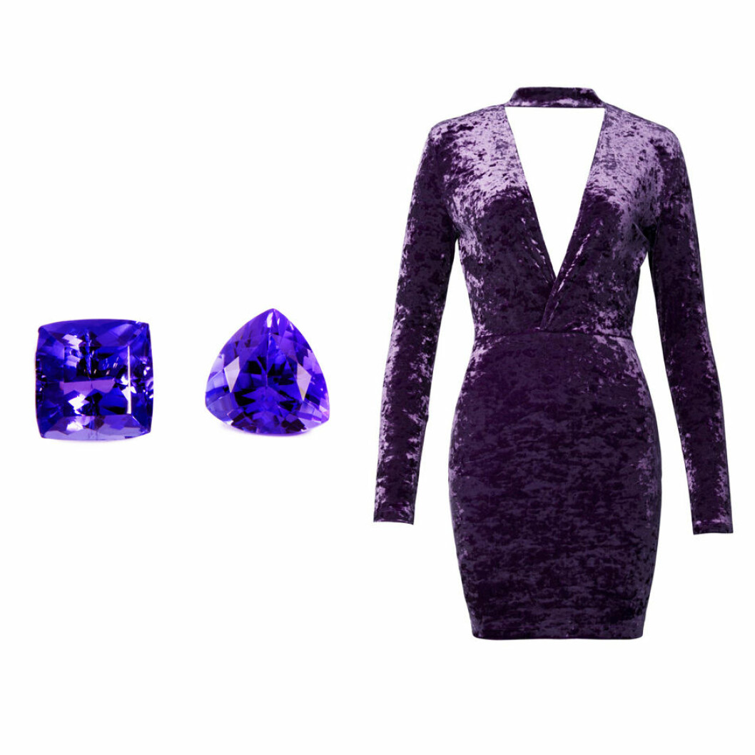 Klänning, <a href="http://www.ivyrevel.com/se/collection/dresses/doutzen-dress-plum/A000332-105.html?cgid=Dresses" target="_blank" rel="noopener">Ivy revel</a> 12-december-tanzanit
