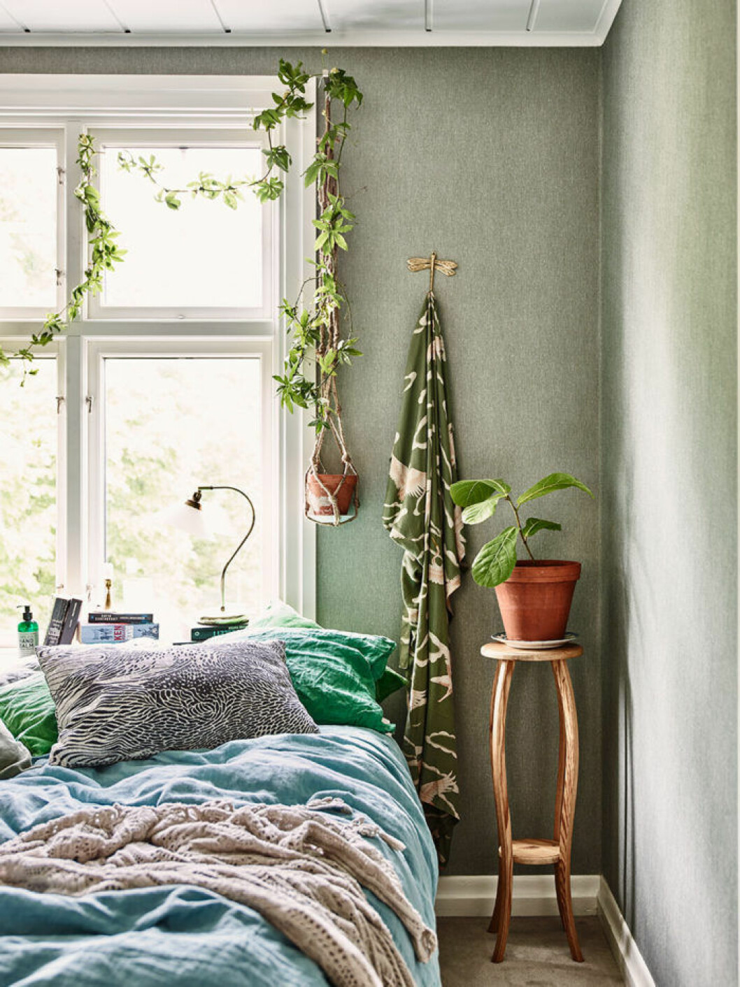 Foto: Andrea Papini Styling: Kristin Lagerqvist Syns i: ”<a href="https://www.elle.se/decoration/hemma-hos-var-bloggare-krickelin-16-bilder-ren-inredningsmagi/" target="_blank" rel="noopener">Inredningsmagi hos Krickelin</a>” Den bohemiska inredningsstilen passar fiskarna.