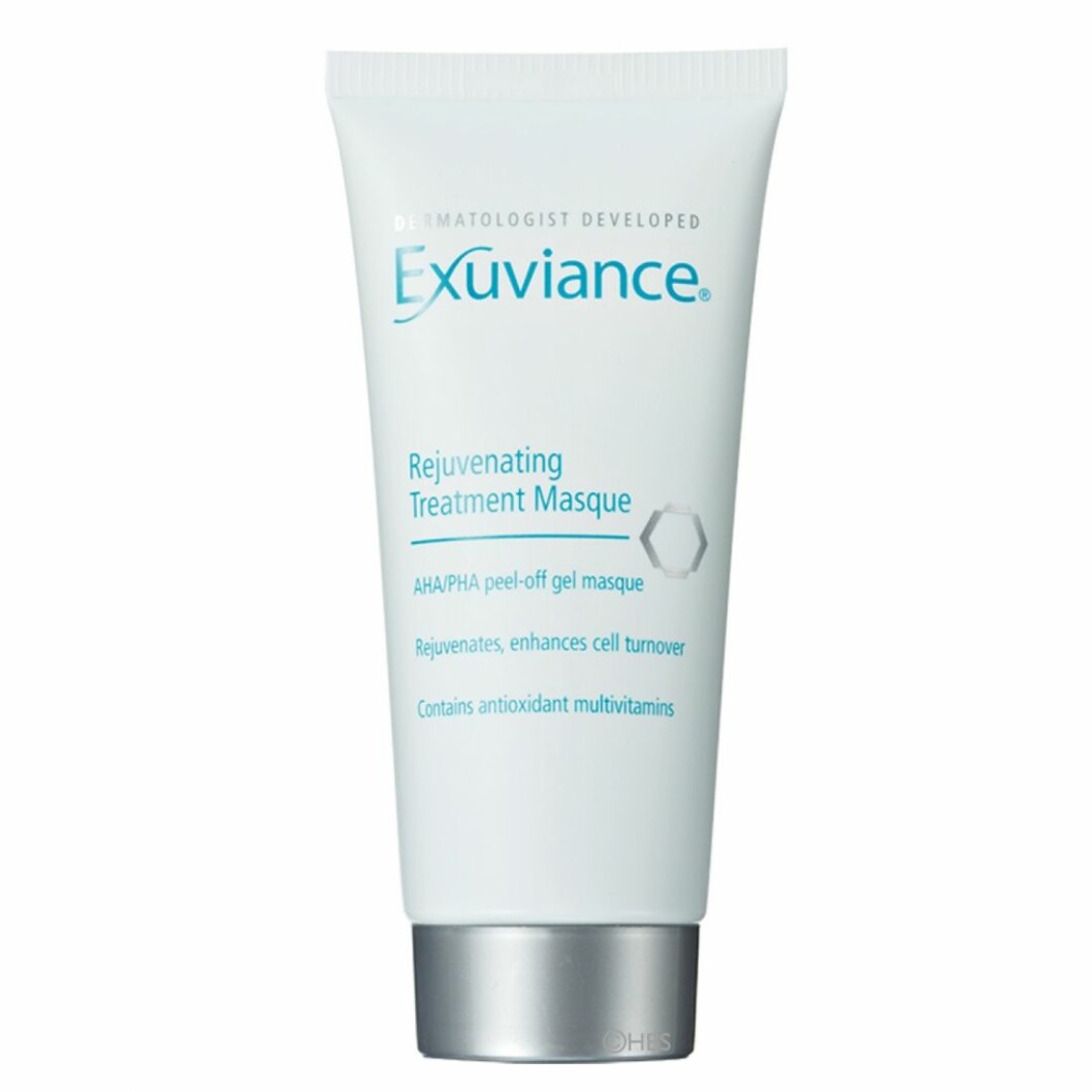 Exuviance peel-off mask med namn Rejuvenating treatment masque.