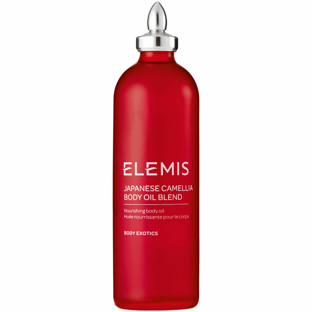 Kroppsoljan Japanese canellia body oil blend från Elemis.