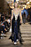 Elegant klänning med hög slits från Louis Vuitton SS22.