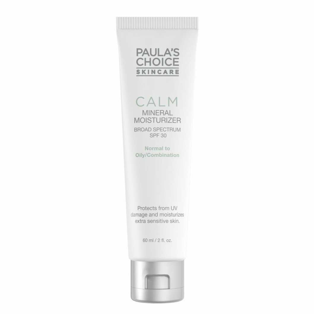 Paula’s Choice <em>Calm mineral moisturizer spf 30</em> är perfekt för dig med extra känslig hy. PAula's Chioce Calm mineral moisturizer spf 30