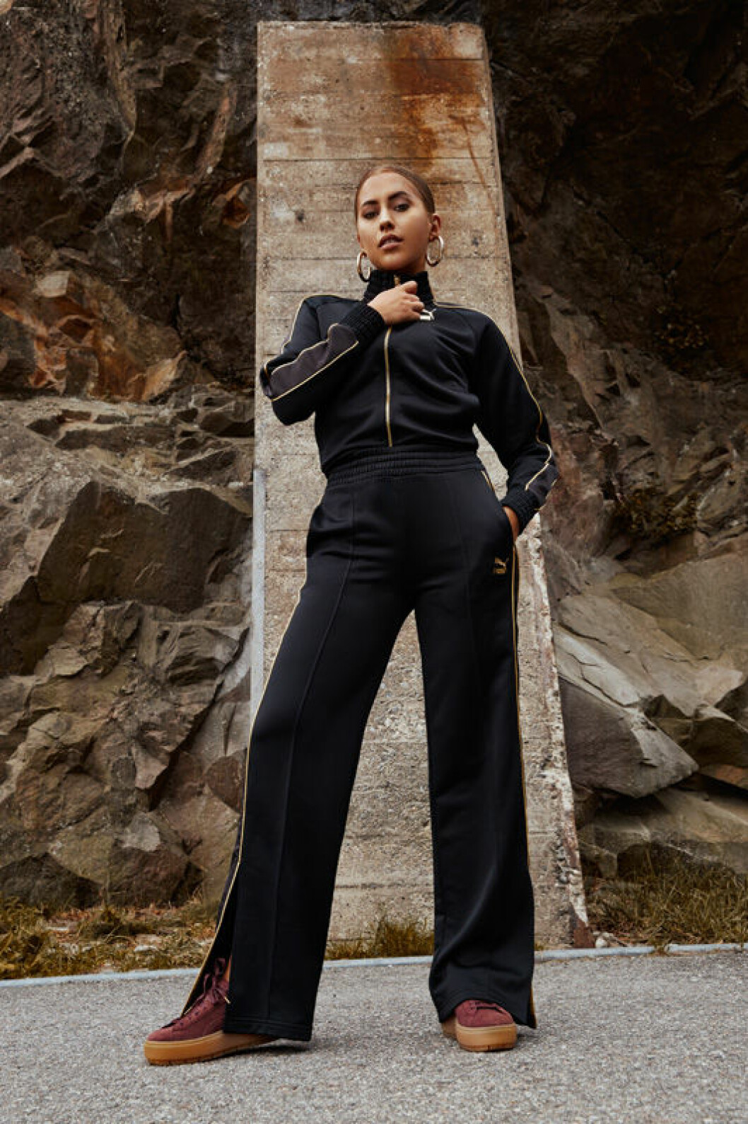 Den nya kollektionen för Puma beskrivs som både feminin och cool.