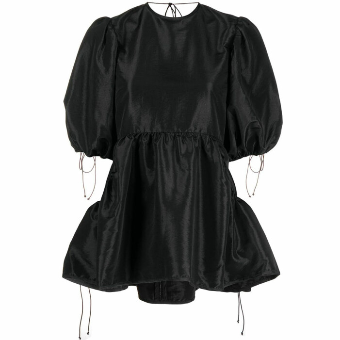 svart blus från cecile bahnsen