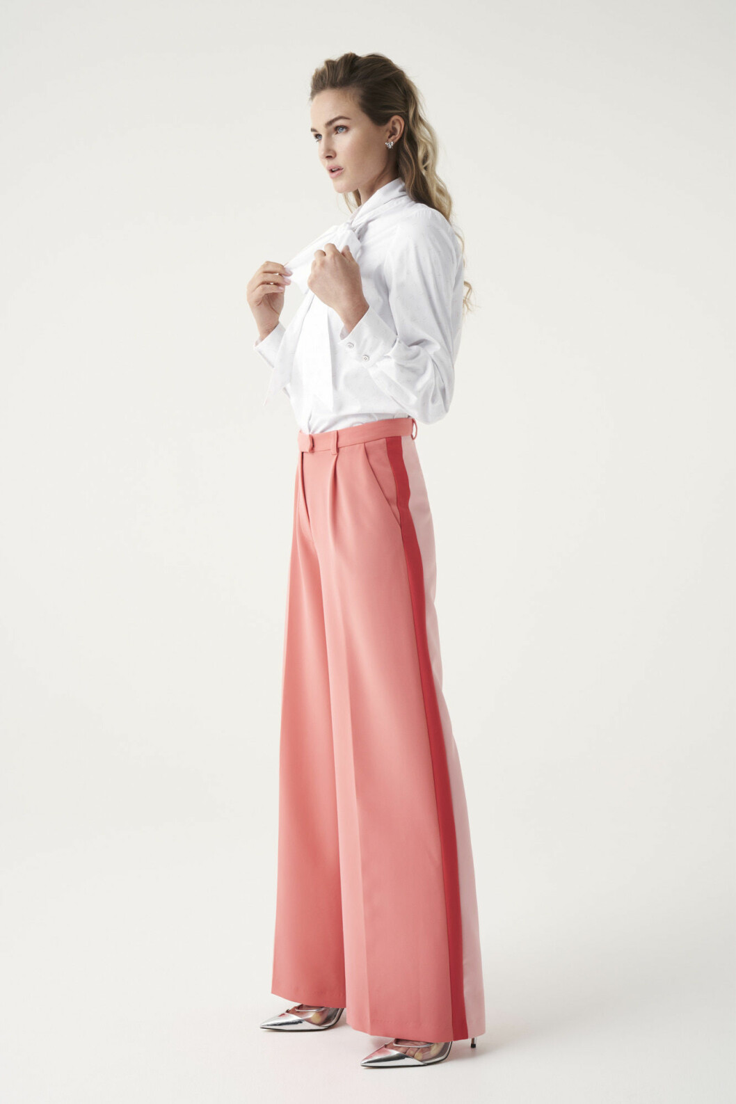 Lars Wallin Wide pants coral
