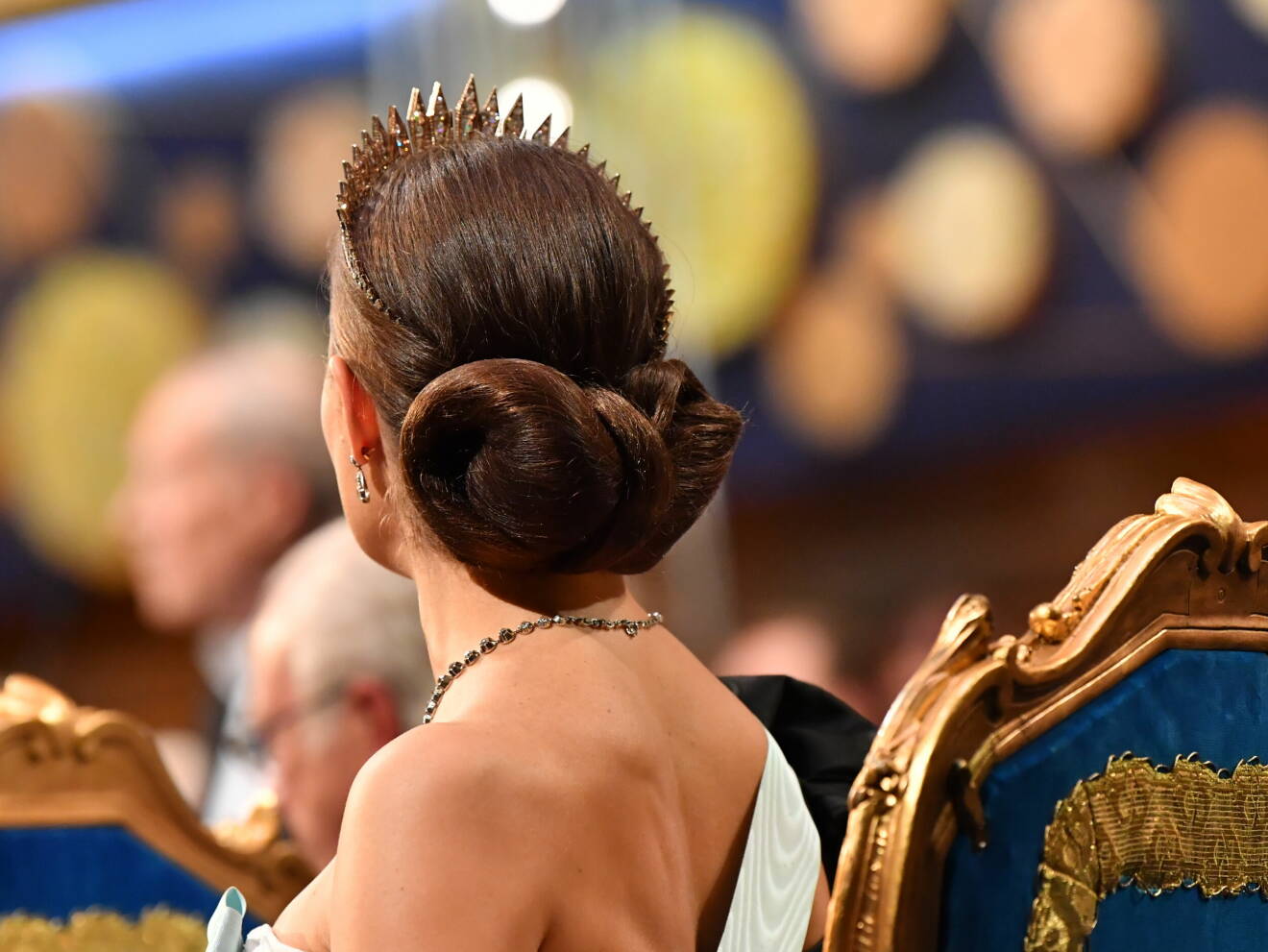 Kronprinsessan Victoria vid Nobel 2019.