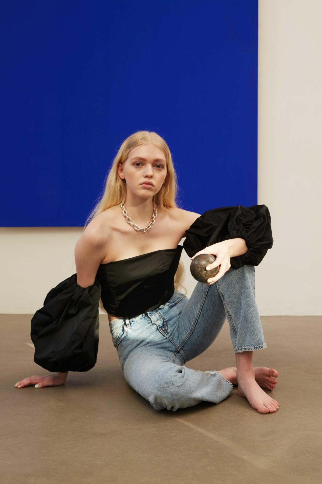AVAVAV Ballon sleeve top