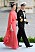 Kronprinsessan Mary och kronprins Frederik vid prinsessan Madeleines bröllop 2013.