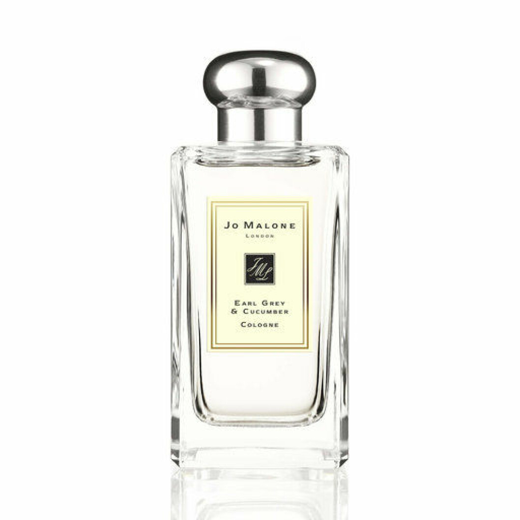 Jo Malones Afternoontea-inspirerade <em>Earl grey and cucumber cologne.</em> Jo Malones Earl grey and cucumber cologne