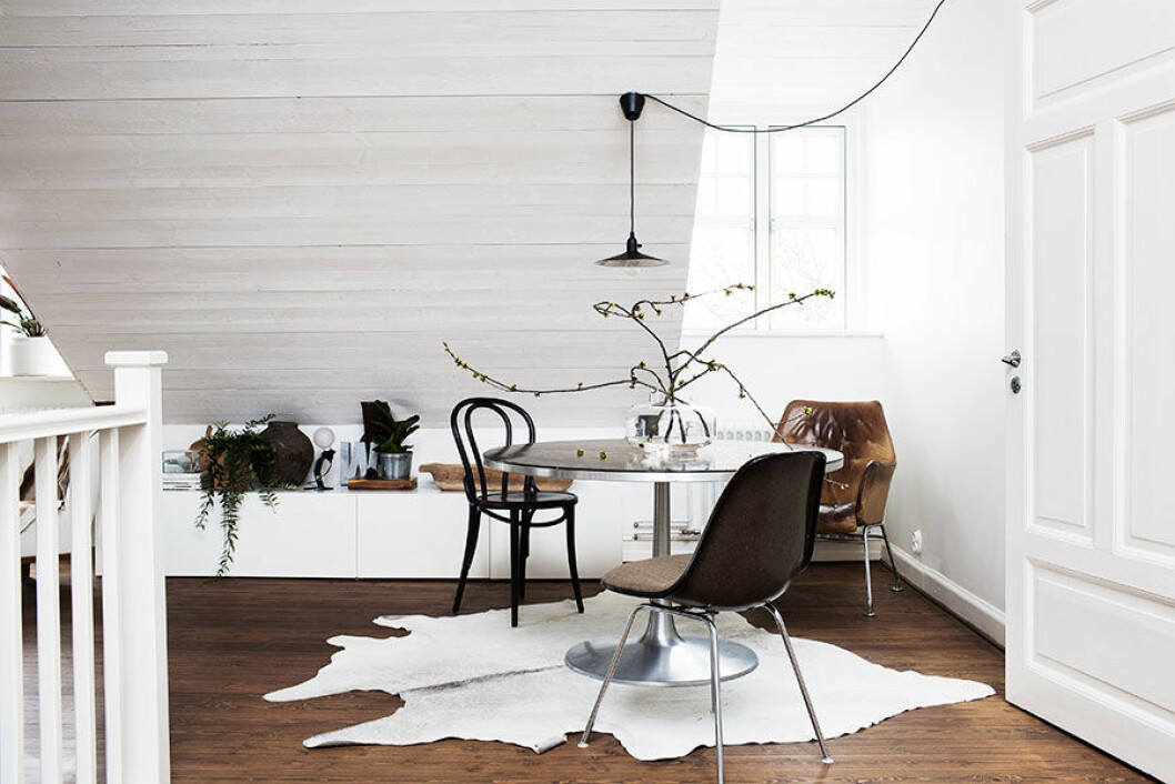 Matplats i jordnära toner