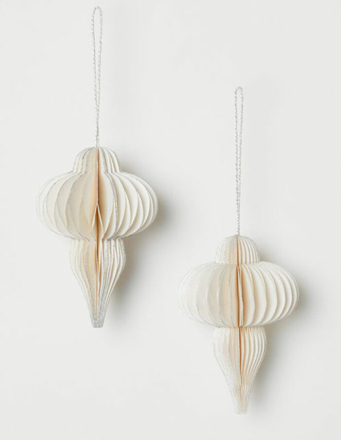 33. Glittriga juldekorationer, H&M Home