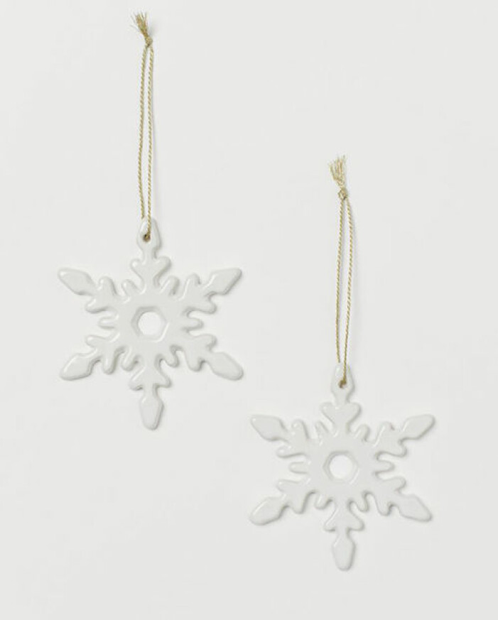 36. Juldekoration i keramik, H&M Home