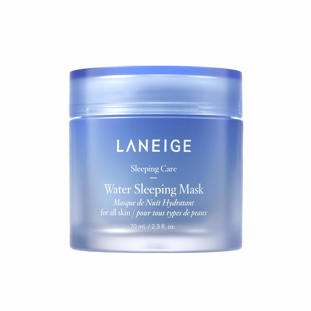 Laneiges <em>Water sleeping mask</em> är en fuktspäckad dröm. Laneiges Water sleeping mask