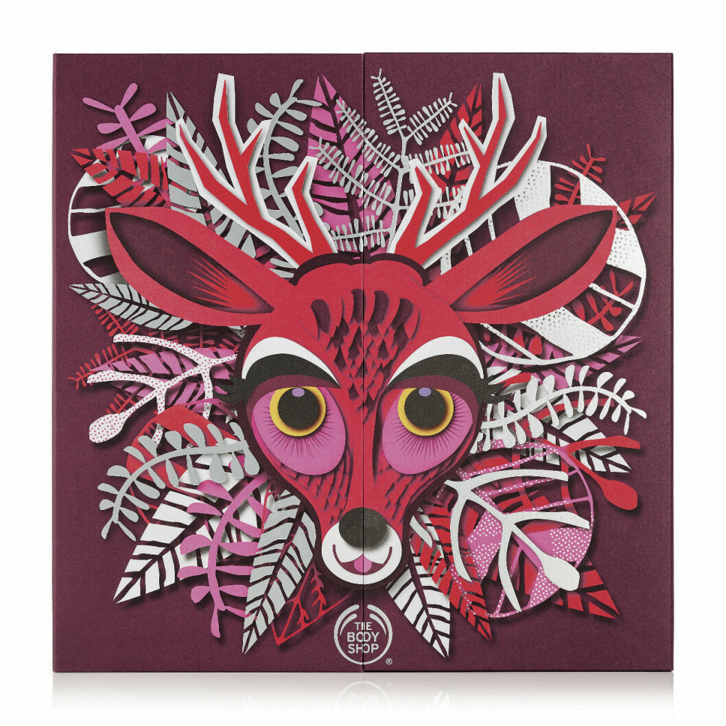 The Body Shop adventskalender, 25 days of enchanted deluxe.