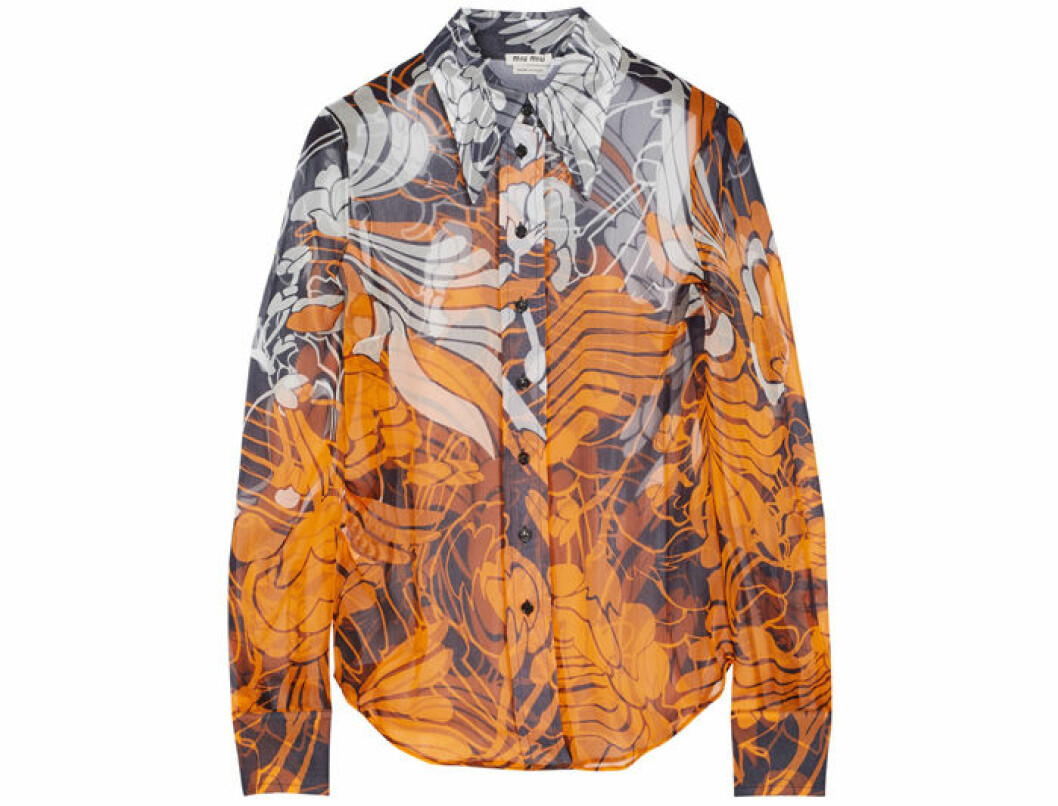 5. Blus, 6573 kr, Miu Miu Net-a-porter.com