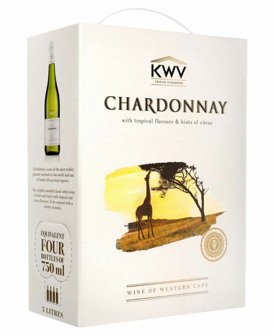 KWV Chardonnay (nr 7055), Sydafrika, Western Cape, 219 kr.