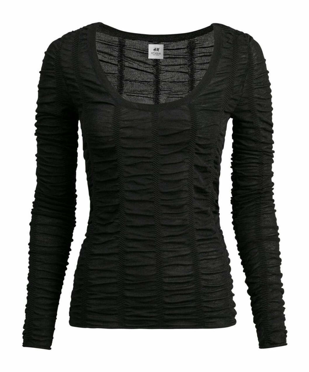 Svart topp H&M Studio SS20