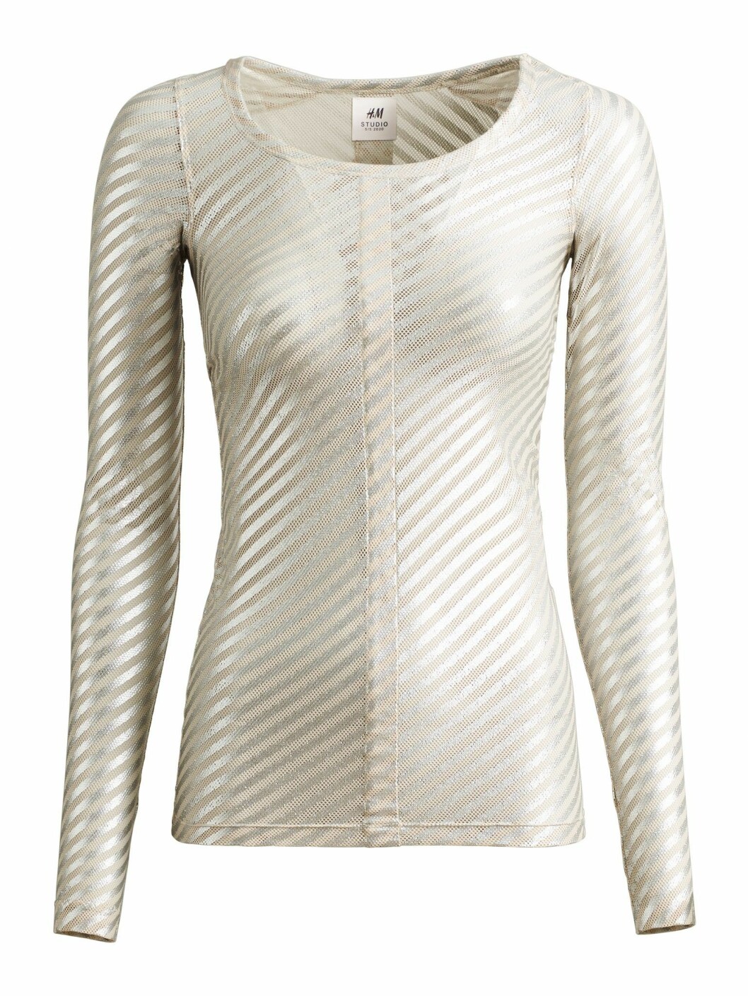 Metallictopp H&M Studio SS20