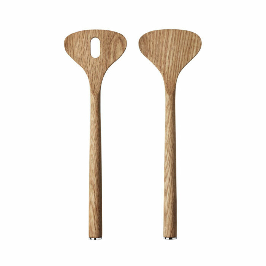 Uppläggningsbestick i trä från Georg Jensen.