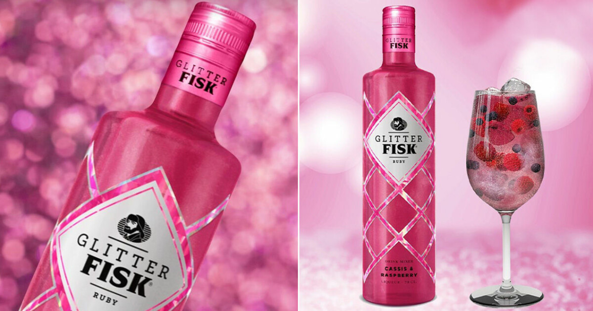 Glitter Fisk Ruby – ny smak som är rosa och glittrig ELLE