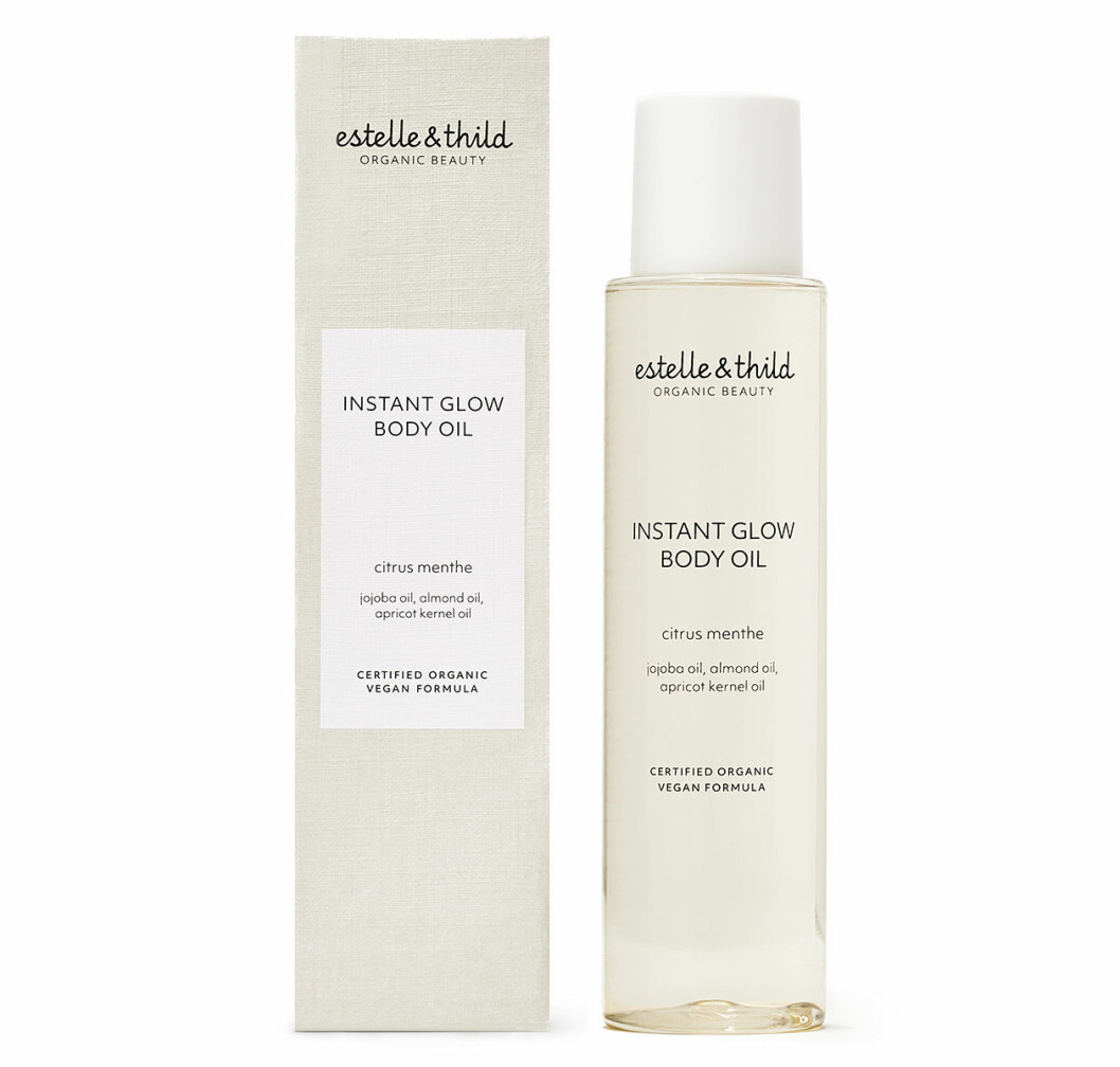 Estelle & Thild Instant glow body oil. EStelle & Thild