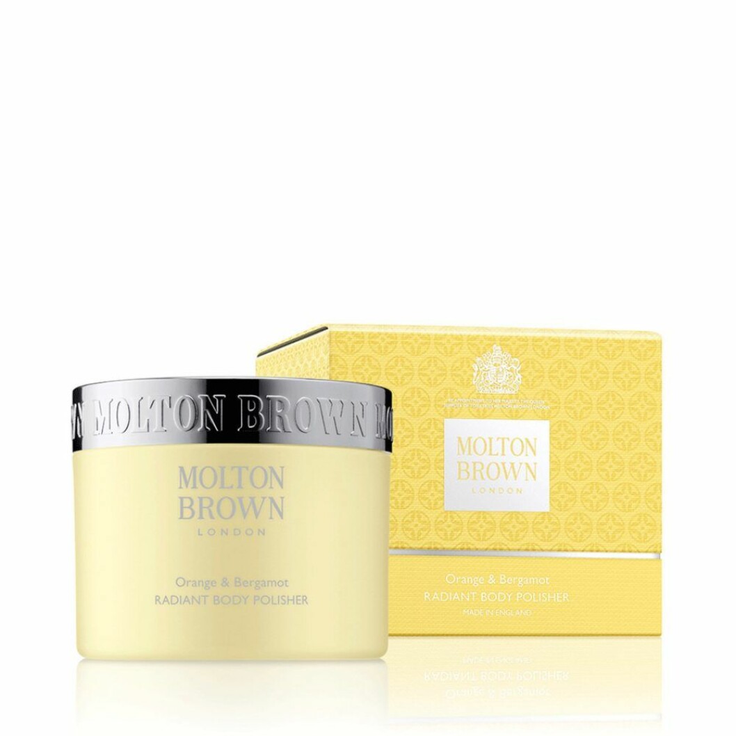 Kroppsskrubb från Molton Brown.