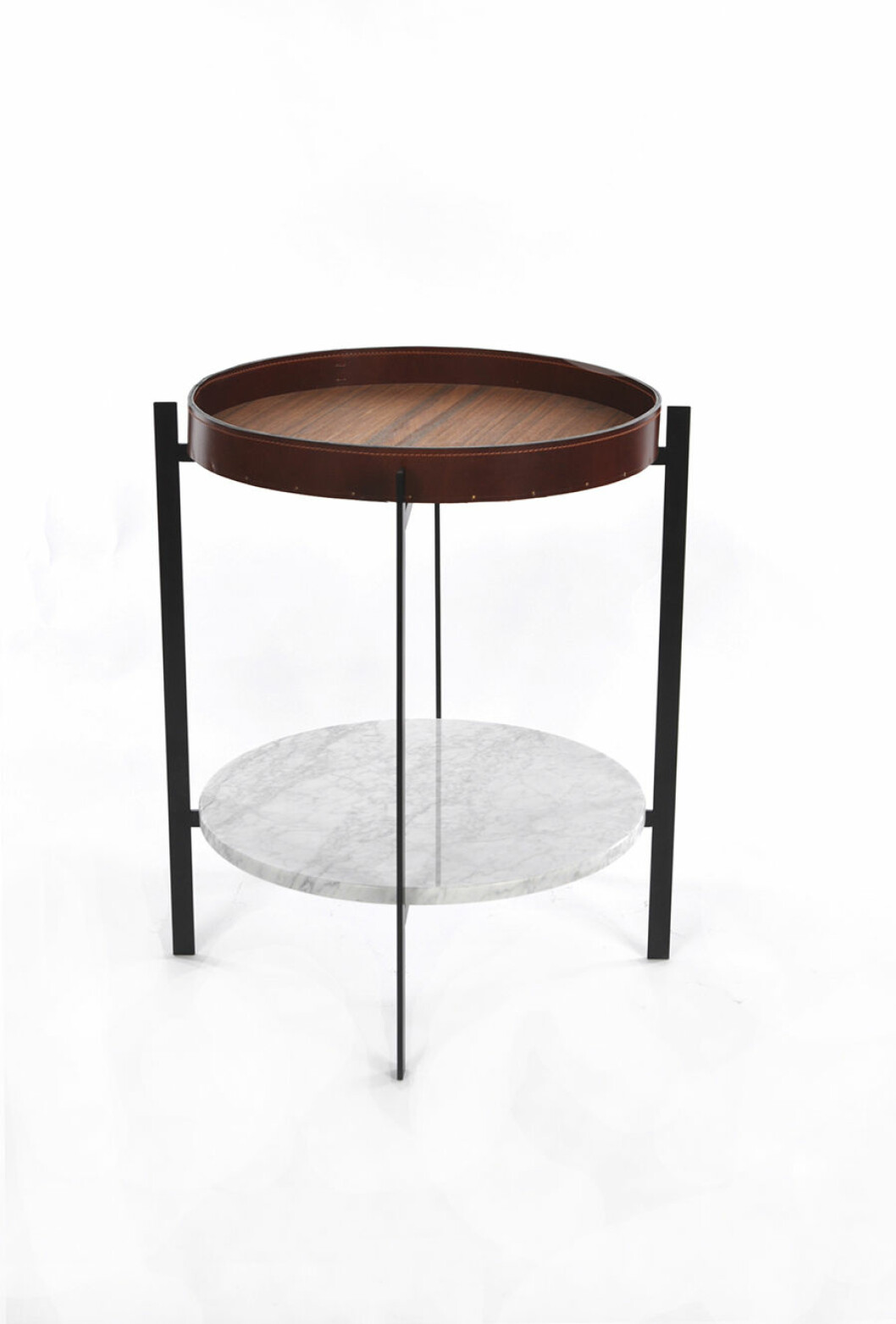 900_Deck Table cognac leather